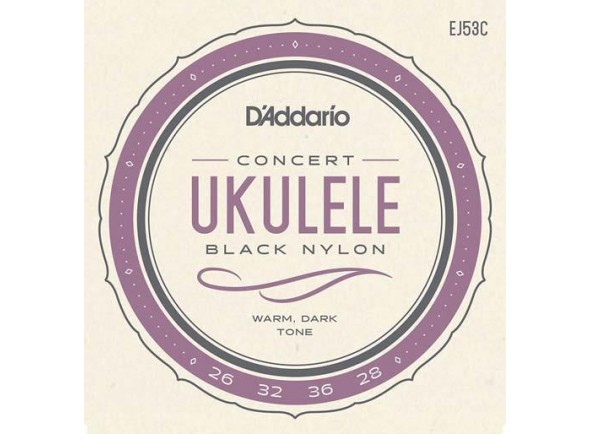 D´Addario EJ53C Nylon Pretas D´Addario EJ53C Nylon Pretas